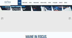 Desktop Screenshot of mainepolicy.org